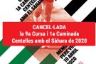 Cancel·lada la 9a Cursa i 1a Caminada Centelles amb el Sàhara de 2020