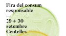 Fira del consum responsable dia 29 i 30 de setembre
