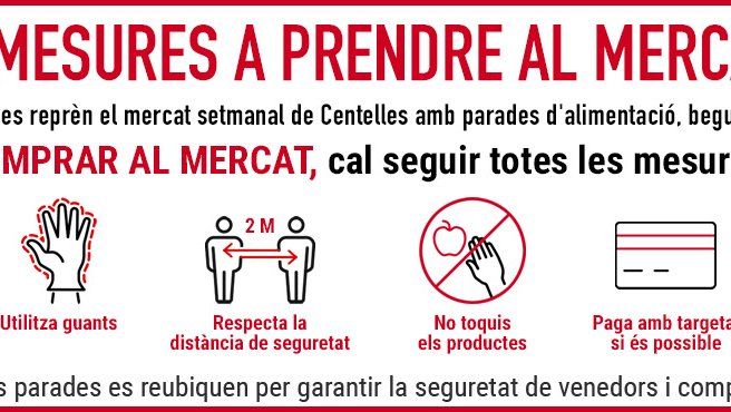 Torna el mercat setmanal a Centelles