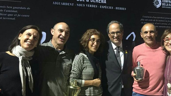 Les parelles centellenques amb el president de la Generalitat