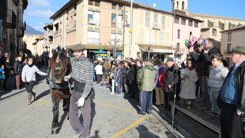 Un moment de la benedicció del passant
