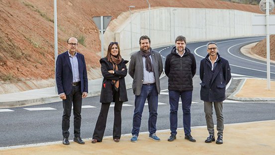 Alcaldes de la zona i autoritats de la Generalitat