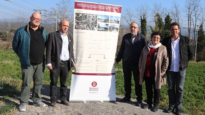 Josep Arisa, Jordi Fàbrega, Miquel Arisa, Anna Magem i David Soldevila