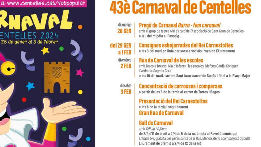 43è Carnaval  de Centelles